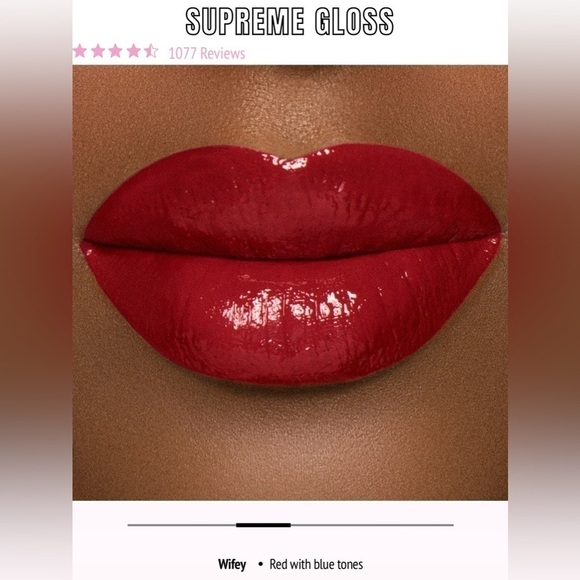 Brand New Jeffree Star Supreme Gloss Full Pigment Lip Gloss in Color Wifey - Picture 3 of 5